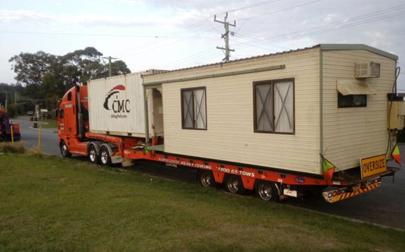 Container Towing — Towing Services in Mid North Coast