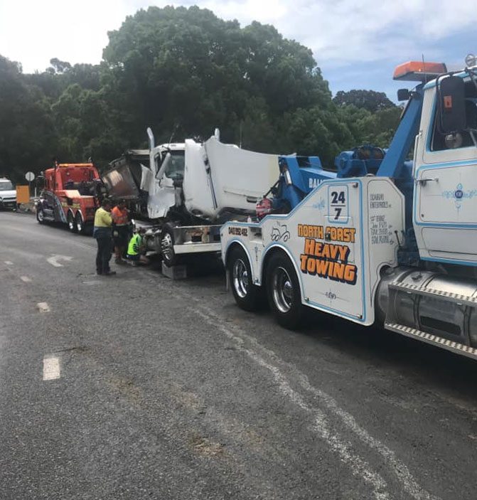 Heavy Vehicle — Towing Services in Mid North Coast