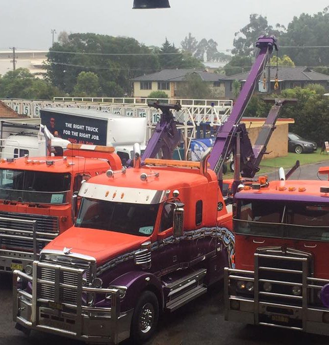Trucks Used For Towing — Towing Services in Mid North Coast