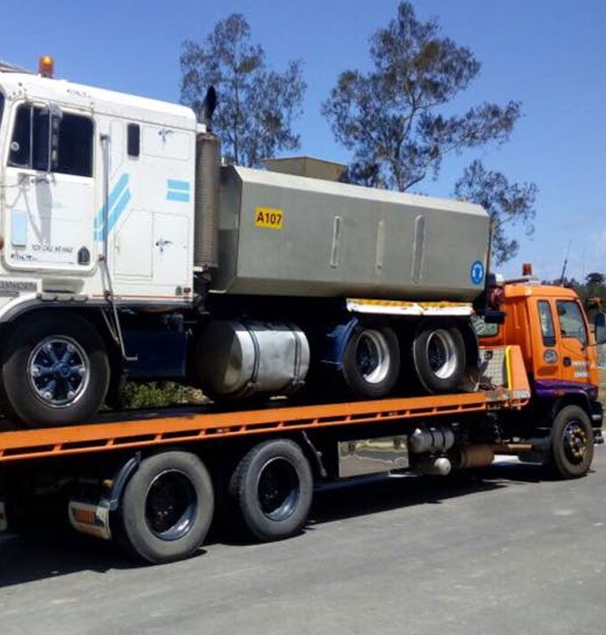 Commercial Vehicle — Towing Services in Mid North Coast